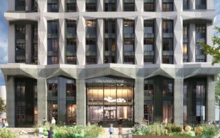 CGI of One Lansdowne in East Croydon