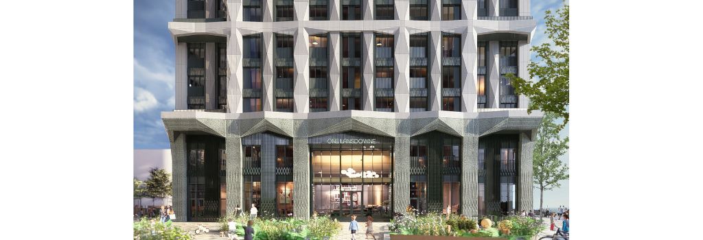 CGI of One Lansdowne in East Croydon