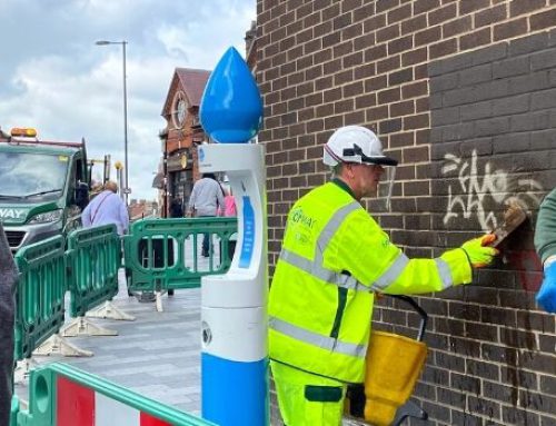Croydon’s Mayor takes action to tackle graffiti in Thornton Heath