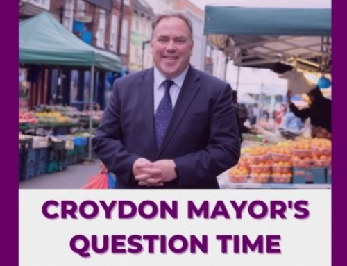 Croydon residents invited to quiz Mayor at Question Time event