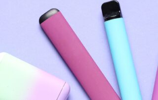 A photo of disposable vapes