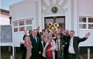 Shirley Library community base opening