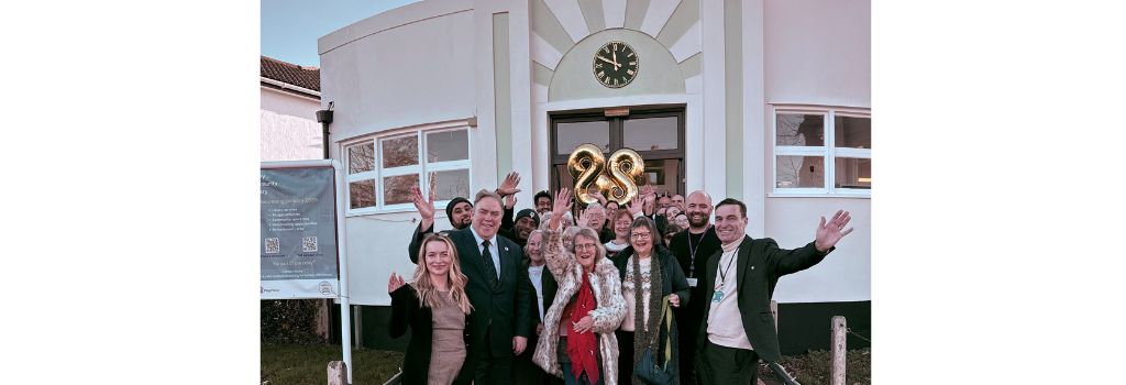 Shirley Library community base opening