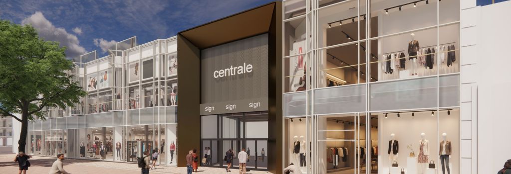 Centrale Shopping centre CGI