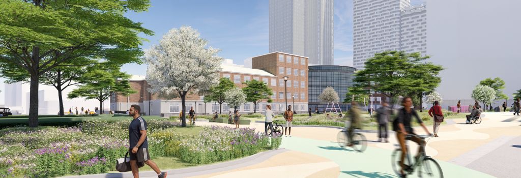 College Green - impression of new designs