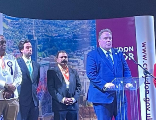 Jason Perry is elected Mayor of Croydon
